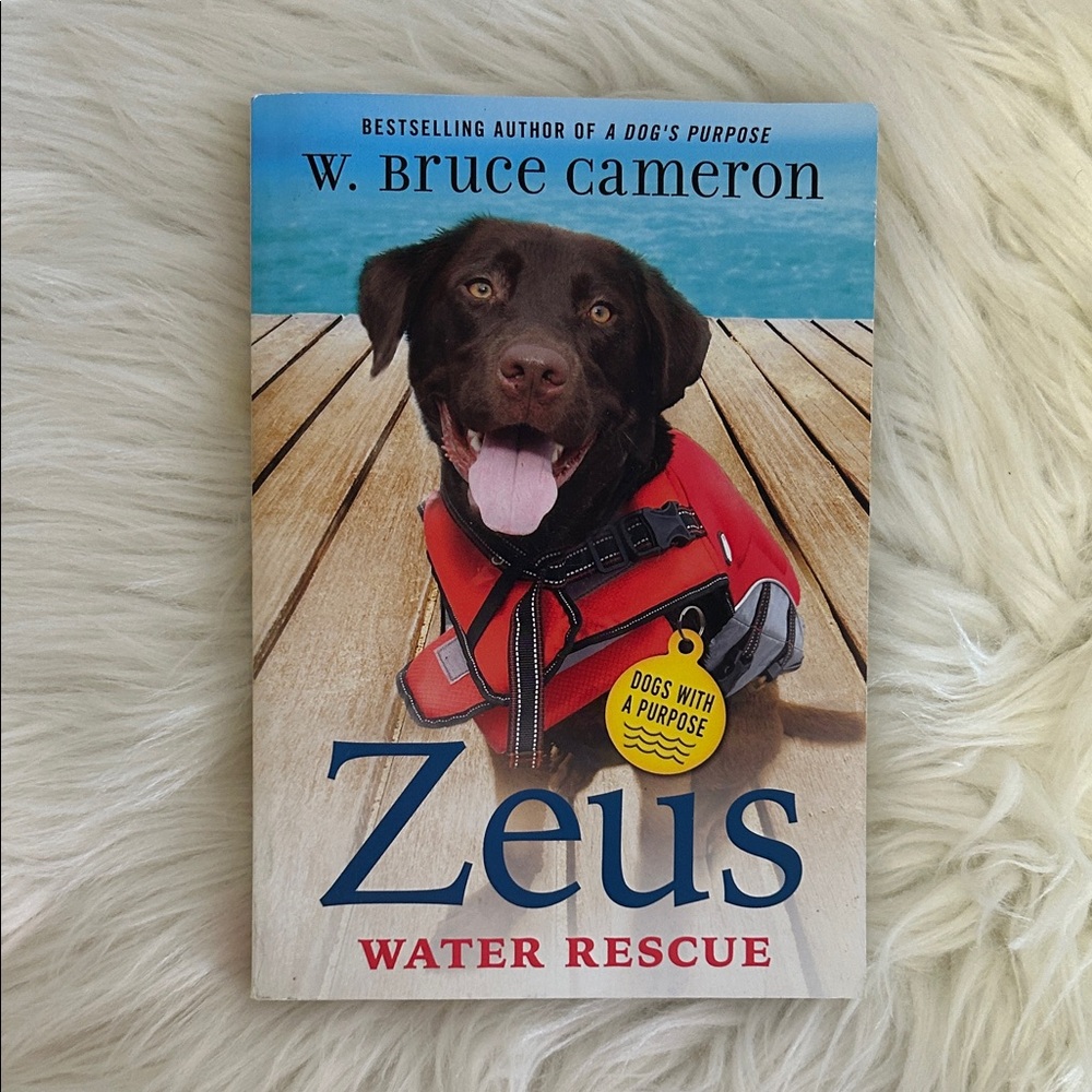 Zeus Water Rescue Dog Book